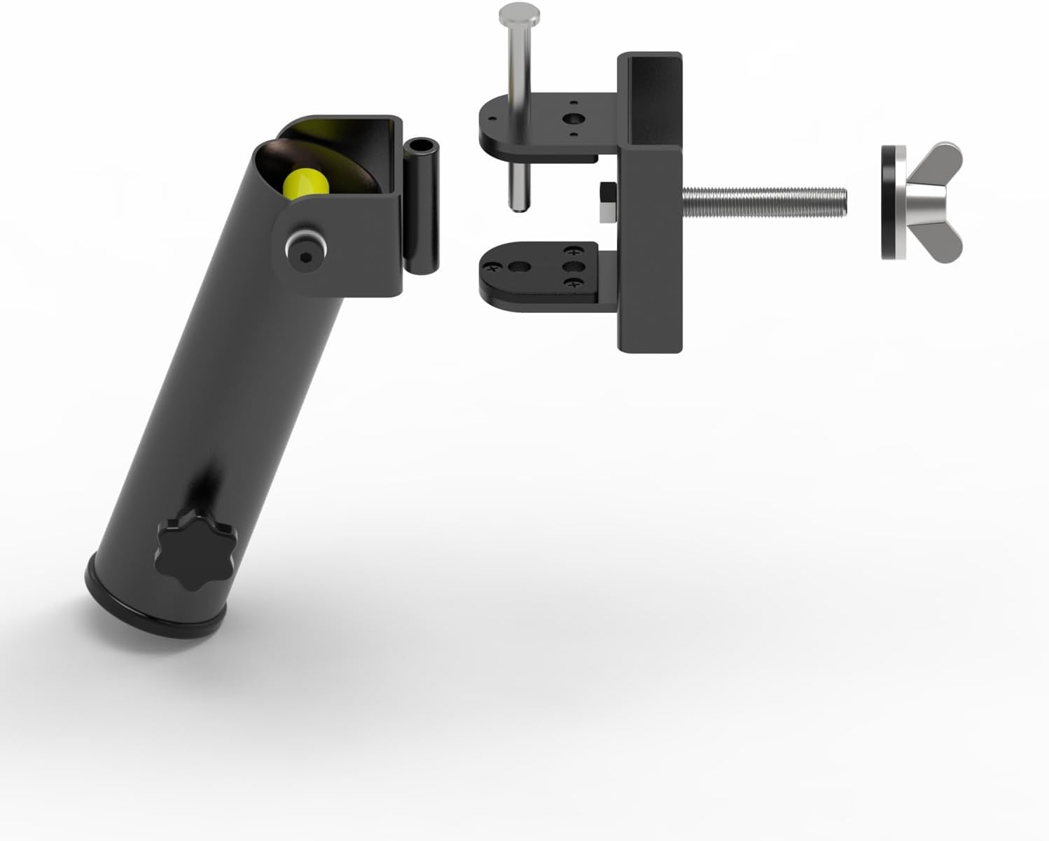 SYL Fitness Landmine Attachment - T-Bar Row Base for 2x2 & 3x3 Inch Power Racks