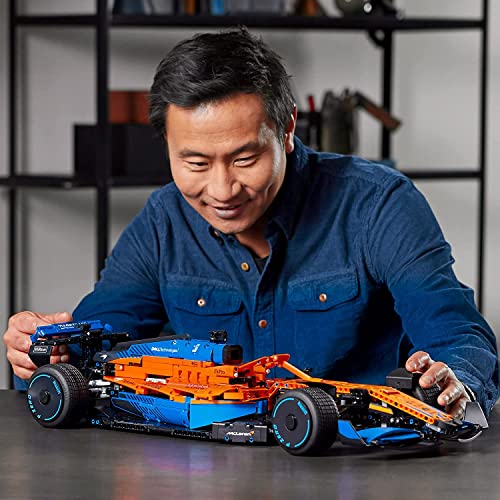 LEGO Technic McLaren F1 Race Car Model Kit 42141 Standard Packaging - Adult Collectible Display