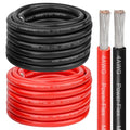 20FT 4 Gauge Marine & Automotive Tinned Copper Power Wire - Red & Black