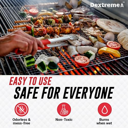 Dextreme Waterproof Fire Starter Kit - 100 Pcs Indoor & Outdoor Firelighters