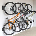 monTEK 4 Pack Swivel Bike Wall Mount Hangers for Garage, Space Saver, Heavy-Duty Steel