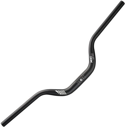 Mixsuper Mountain Bike High Riser Handlebar 31.8mm Length 720mm Rise 90mm Aluminium Alloy MTB Handlebar Black