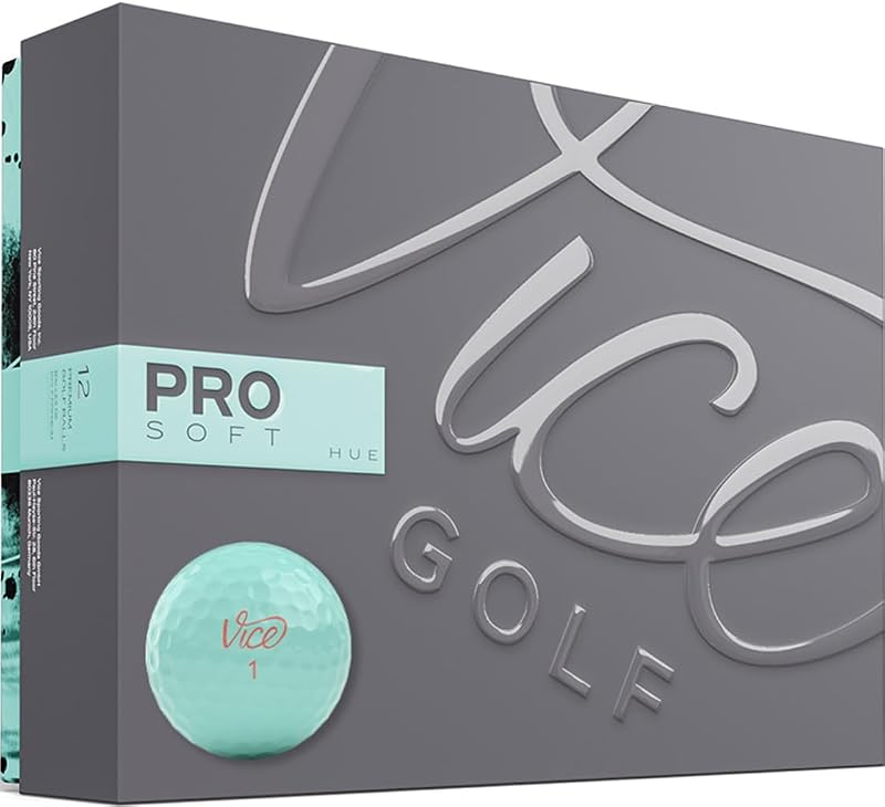 Vice Pro Soft Golf Balls - Blue Light Variation