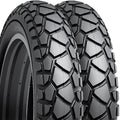 YunSCM 2-Pack 20x4.0 Fat Bike Tires for Electric & Mountain Bikes