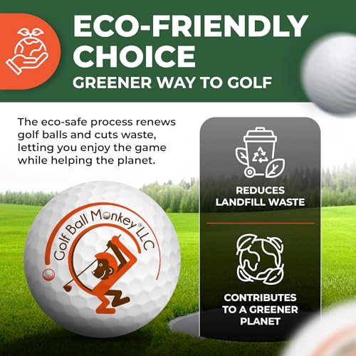 White 50-Pack Recycled Golf Balls for Titleist ProV1 & Pro V1X - Near Mint