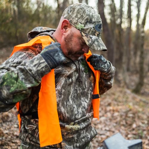 Men's Large Camouflage Hunting Hoodie - Mossy Oak Bottomland Performance Fleece