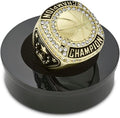Express Medals Gold Basketball Champion Rings - 12 Pack Trophy Awards for Tournament Winners