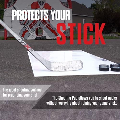 Hockey Shooting Pad 24 x 48-Inch Practice Ice Surface for Shooting and Stickhandling