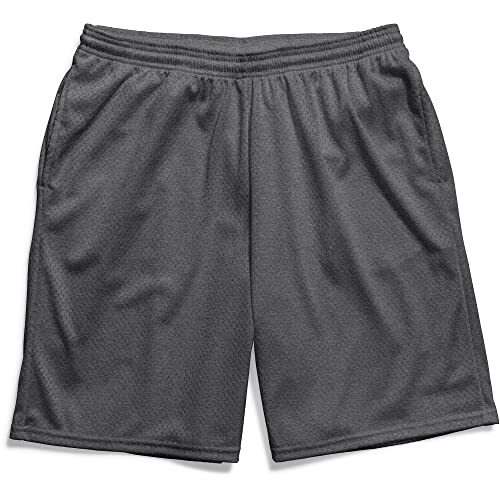 Hanes Men's Mesh Pocket Athletic Shorts - X-Large Railroad Gray
