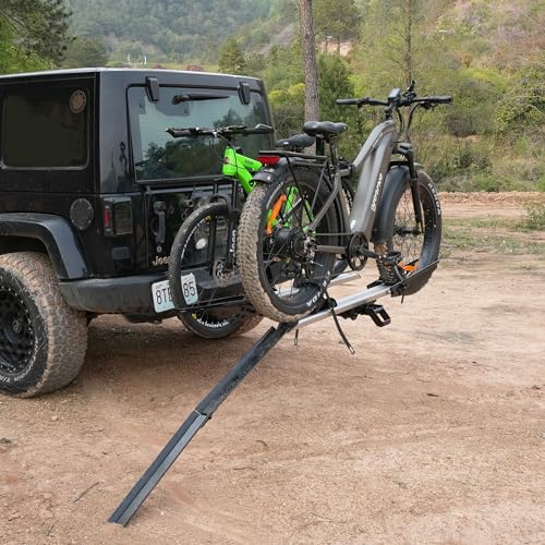 Electric Bike Loading Ramp for E-Bikes Fat Tires Mountain & Road Bikes