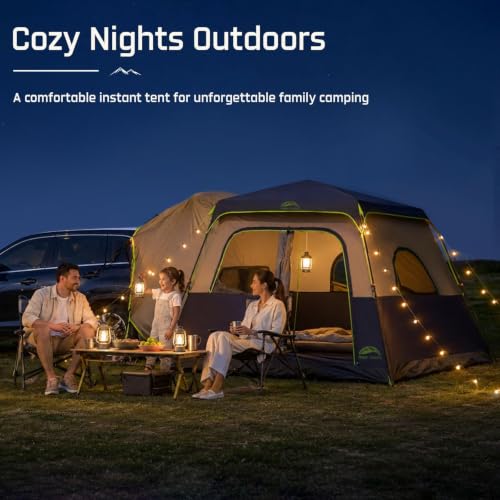 6-Person SUV Car Tent with Rainfly | Instant Setup Camping Shelter