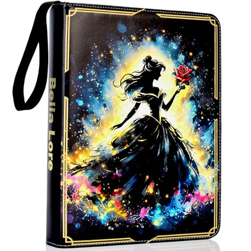 Trading Card Binder with 990 Sleeves - Compatible with Lorcana, MTG & TCG - Bella Lore-990