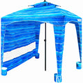 EasyGo Cabana Beach Blue - Portable 6' x 6' Shade for Beach & Outdoors