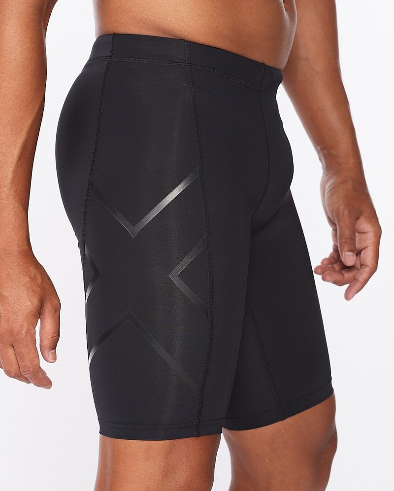 Men's Force Compression Shorts Medium Black - Support & Recovery Sportswear