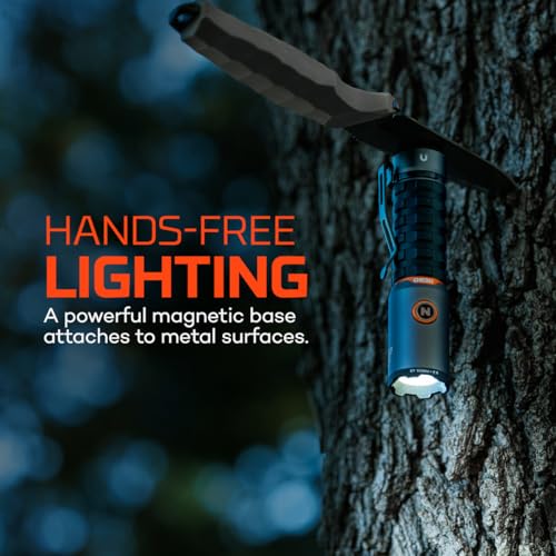 NEBO Torchy 3K EDC Flashlight - 3000 Lumen Compact Pocket Light - Gray Variation