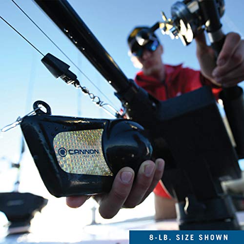 8 Pound Boat Trolling Weight with Vinyl Coating & Hydrodynamic Design – Fish Attracting Trolling Sinkers