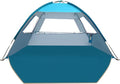 COMMOUDS Beach Tent - UPF 50+ Sun Shade Canopy for 3-8 People | Lightweight & Easy to Set Up