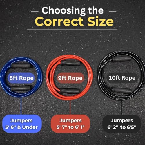 Elite Muay Thai 2.0 Weighted Jump Rope Black - MMA & Fitness Training