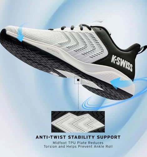 K-Swiss Men's Ultrashot Light Pickleball & Tennis Court Shoes
