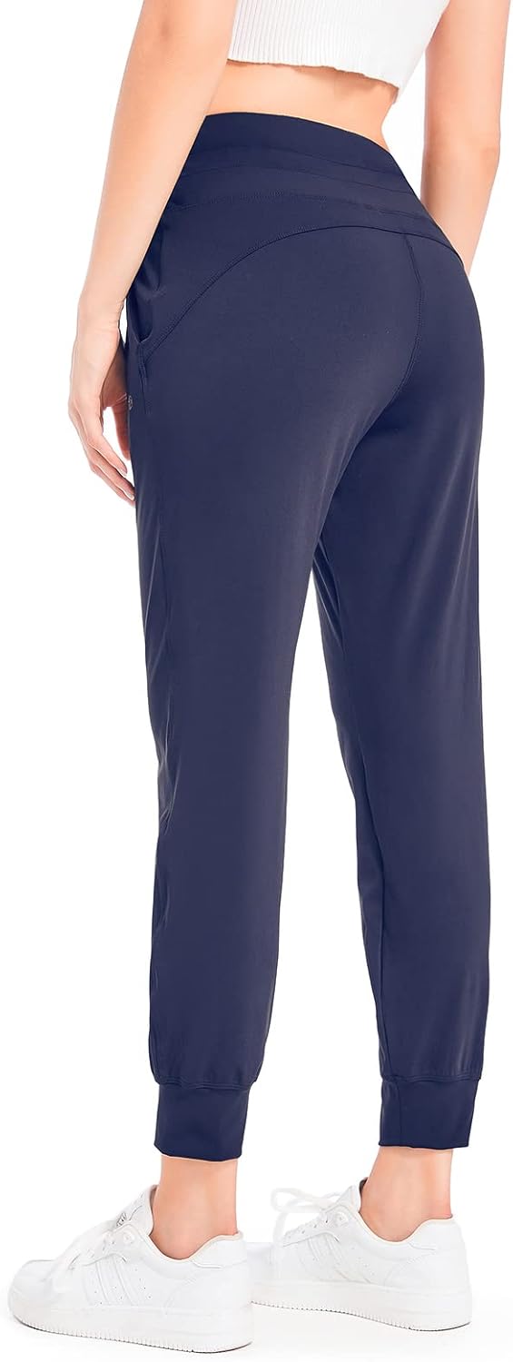 Skiennix Women's Joggers - Lightweight Athletic Sweatpants with Pockets for Casual Workouts | Tapered Fit