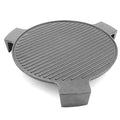 Cast Iron 18-Inch Plate Setter Conveggtor for Large Big Green Egg & Kamado with Legs