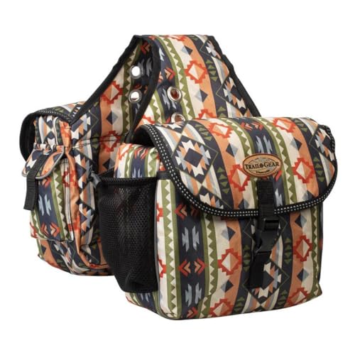 Weaver Equine Saddle Bags 11" L x 4" W x 8.5" H Waterproof Equestrian Storage