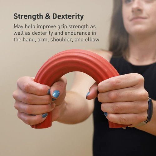 Body Sport Twist & Flex Bar, Yellow, Extra Light, 7 lb. – Flexible Rehab Equipment for Tennis Elbow, Golfer's Elbow, Arm Injuries, & Tendonitis – Resistance Training for Improved Grip & Strength