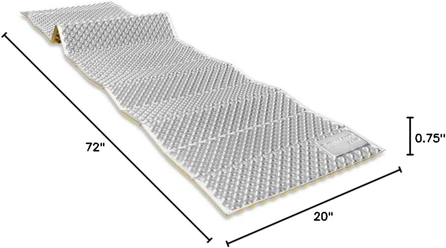 Therm-a-Rest Z Lite Sol Sleeping Pad - Lightweight Camping & Backpacking Gear | Compact Design