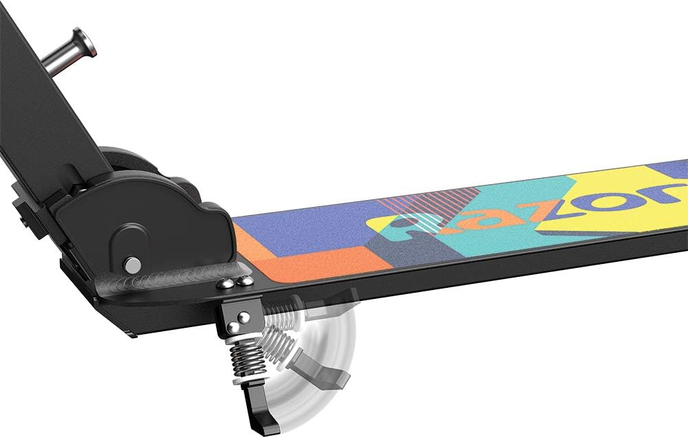 Razor A5 Lux Kick Scooter - Durable 8" Urethane Wheels, Stylish Anodized Finish for Kids 8+