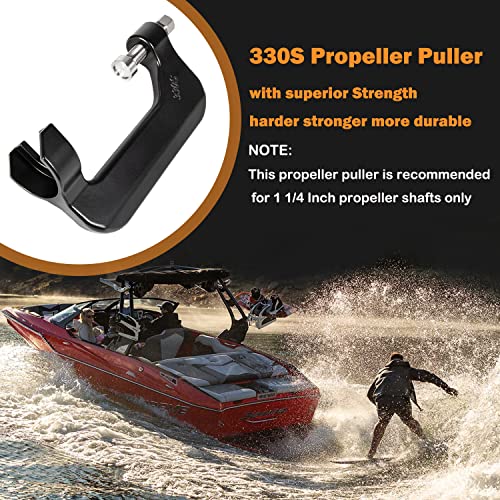 Marine Propeller Puller for 1-1/4 Inch Shafts - Heavy-Duty C Clamp Tool