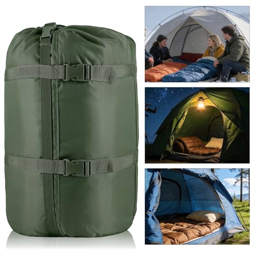 35L Waterproof Compression Sack for Sleeping Bag Camping Hiking Storage