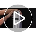 Silver Trading Card Display Case 34x22 Inches Aluminum Frame Acrylic Cover Lockable