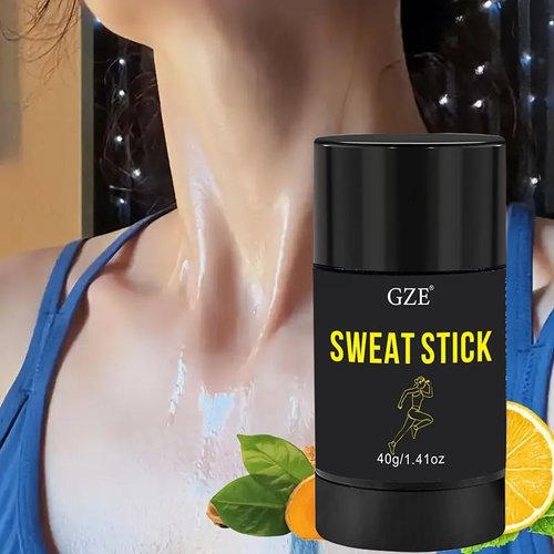 GZE Thermal Sweat Stick - Natural Pre-Workout Balm to Boost Sweat & Circulation | Ideal for Gym, Sauna & Hot Yoga