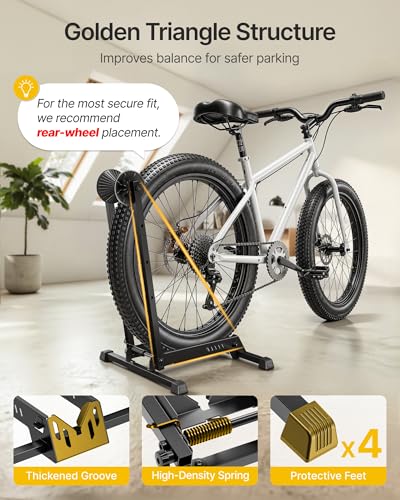 monTEK Bike Floor Stand for 20-29 Inch Wheels, Fits Tires up to 4.5"