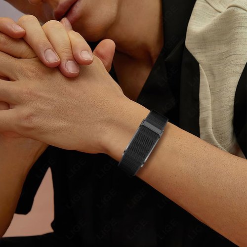 Fitness Trackers for Men Women, 2PC Watch Bands Smart Health Wristband Wearable Activity Fitness Tracker with Multiple Sports Automatic Monitoring with Pedometer/Sleep/Stress/Calories, Free APP