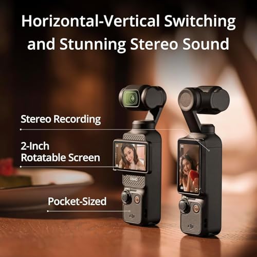DJI Osmo Pocket 3 Filter Bundle - Vlogging Camera with 1'' CMOS & 4K/120fps