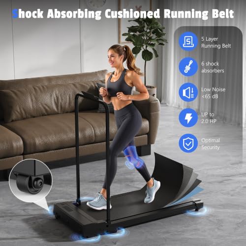 Walking Pad Treadmill for Home Office Under Desk Walking Machine Compact