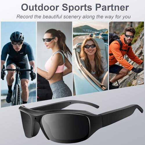 16GB HD Video Camera Sunglasses Polarized UV Protection Sport Action Glasses