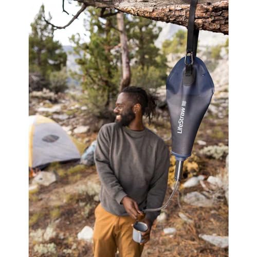 LifeStraw Peak Compact Gravity Water Filter 3L - Mountain Blue