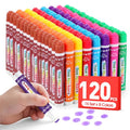 120 Pcs Dot Markers Set for Kids - Washable Bingo Daubers in 8 Bright Colors - 1 Pack of 120