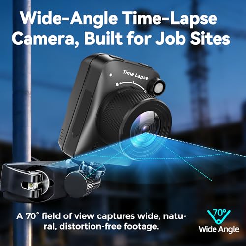 Dsoon 4K Waterproof Time Lapse Camera Black 32GB - Outdoor Recorder