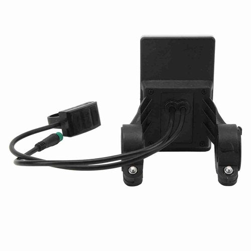 Electric Display Panel E Scooter Speed Monitor, 5 Pin M5 LCD Panel Screen for 31.8 22.2mm Electric Bikes, 24V, 36V (Default), 48V, 60V Adjustable E Scooter M5 Display