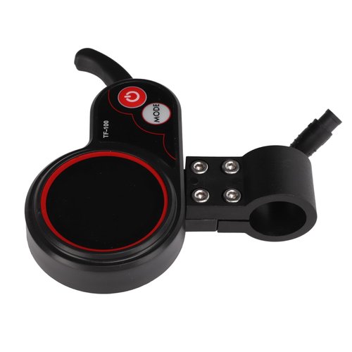 Pissente 6 Pin Communication Instrument, 48V TF 100 Display Electric Scooter Controller Electric Scooter Display Panel for M4 Electric Scooter Controller