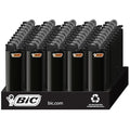 BIC Maxi Pocket Lighters Black 50-Count Tray | Long-Lasting Safety Gas Lighters