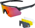 ROCKBROS Polarized Sports Sunglasses for Men Baseball Cycling Sunglasses UV400 Protection for Women Men