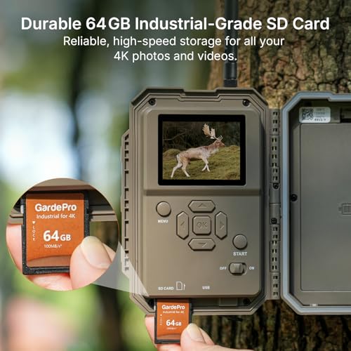 GardePro Link 1.0 R3 Pro Add-on Camera for Scalable Wildlife & Security Monitoring