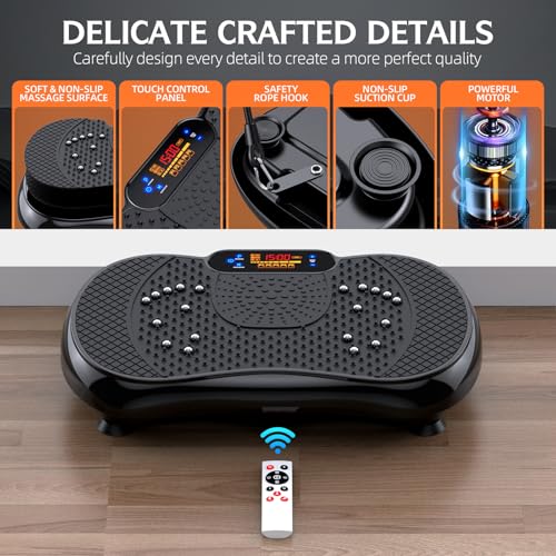 PBYRD Whole Body Vibration Exercise Machine for Weight Loss & Muscle Activation