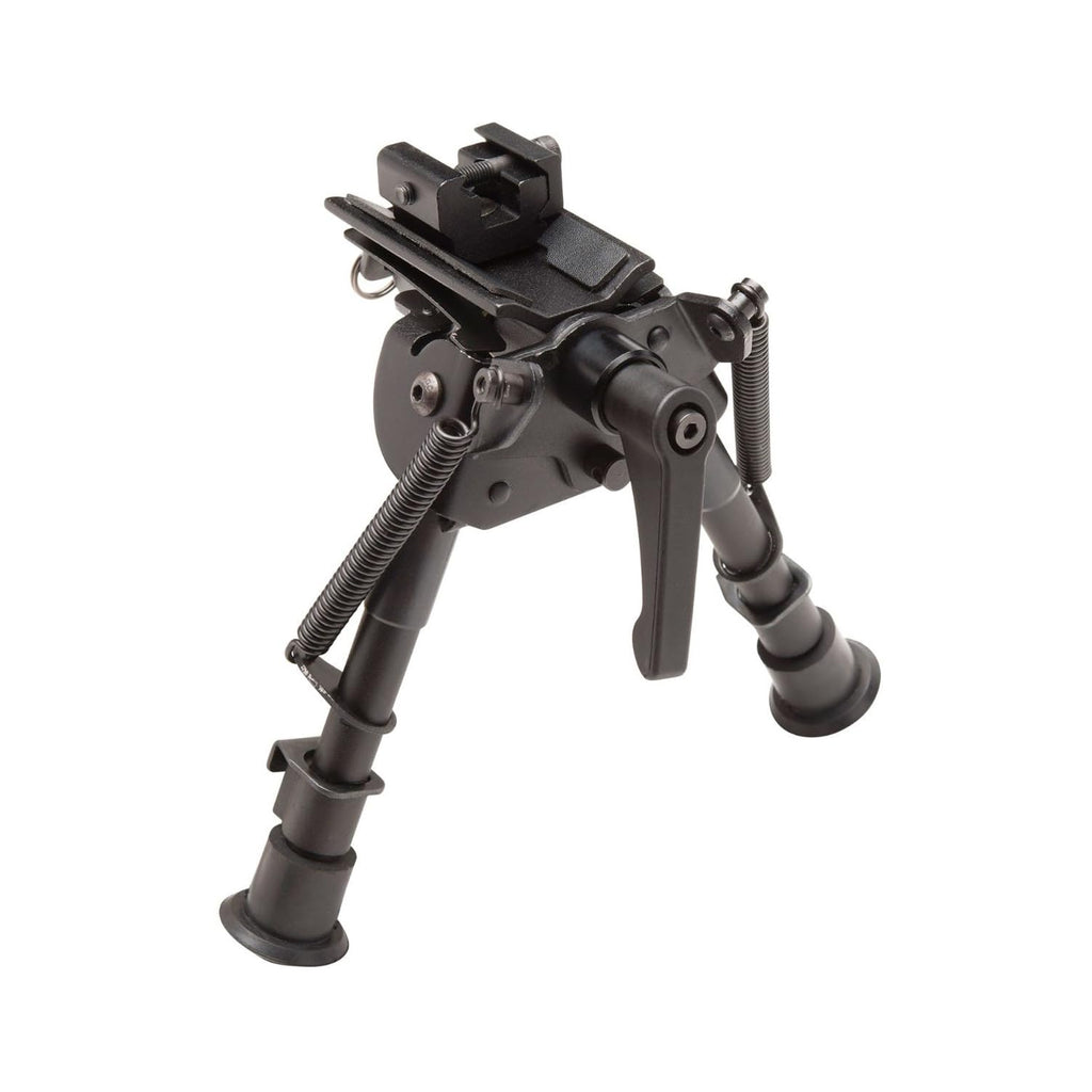 TRUGLO Tac Pod All-Metal Adjustable Lightweight Versatile Durable Portable Rifle Bipod for Bench or Prone Shooting - Pivoting Base, 6-9 in. Leg Length