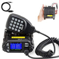 QYT KT-8900D Dual Band VHF UHF Car Radio Transceiver with LCD & Power