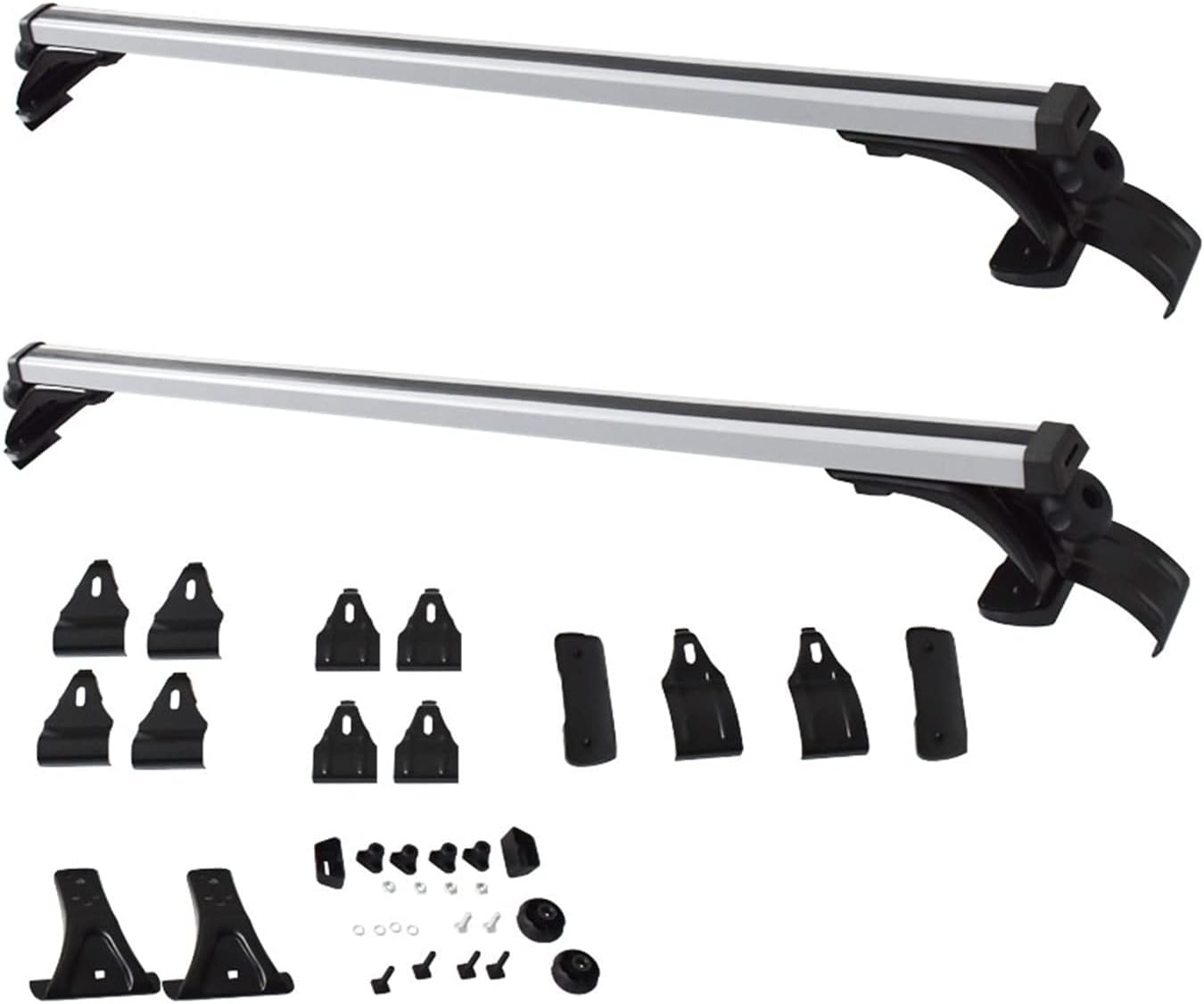 Universal 48-Inch Aluminum Roof Cross Bar | 330LB Capacity Cargo Carrier Rack